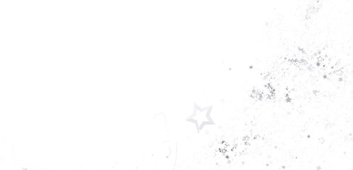 Elegant white background with scattered silver stars. Perfect for cards, invitations, and more.