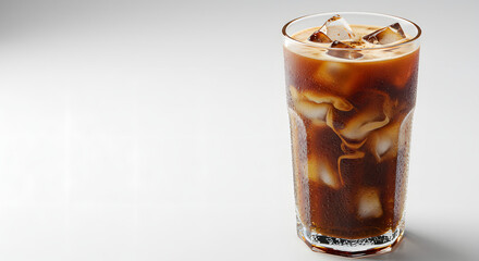 cola with ice