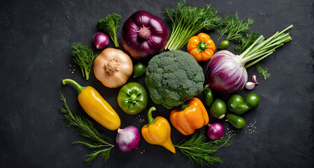 vegetables and fruits