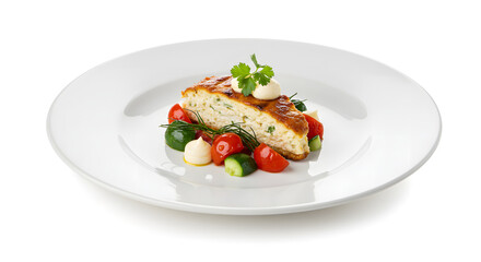 grilled chicken breast with vegetables