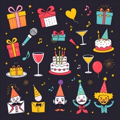 celebration, gift, cake, comemorate, 