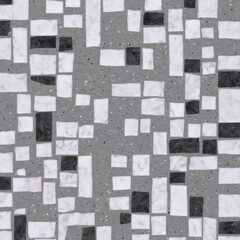 Terrazzo mosaic design pattern background