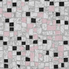 Terrazzo mosaic design pattern background