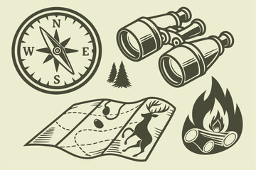Wilderness Marks: Hunting Icons & Symbols