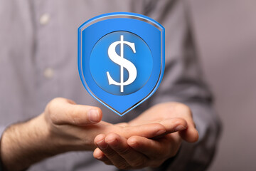 Financial security, investment protection, secure money, safeguard assets, financial shield, wealth...