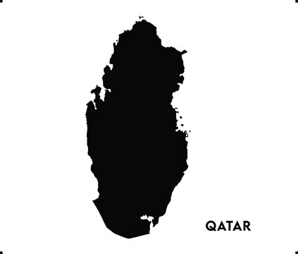 Qatar icon vector design, Qatar Logo design, Qatar's unique charm and natural wonders, Use it in your marketing materials, travel guides, or digital projects, Qatar map logo vector, geography logo