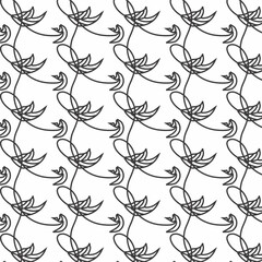 Fototapeta premium Abstract geometric seamless pattern mandala background wallpaper