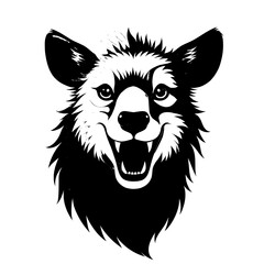 vector illustration of a lion