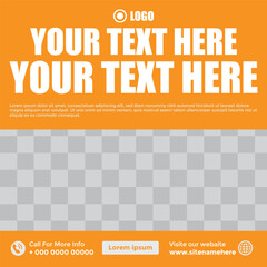 Promotional Flyer Template for Advertising