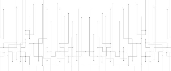 Vector abstract technological with linear geometric background