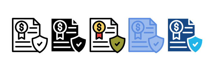 Premium Payment Icon Element For Design