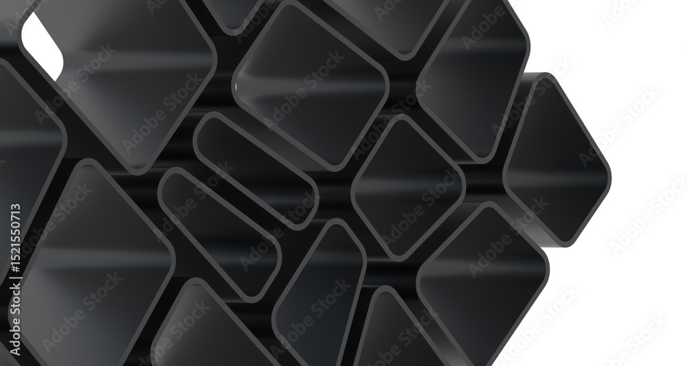 Poster Mosaic triangular low poly style abstract geometric background