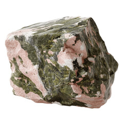 Rough Pink and Green Marble Rock Specimen,