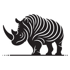 Rhinoceros Vector Illustration