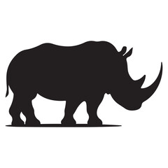 Rhinoceros Vector Illustration