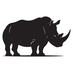 Rhinoceros Vector Illustration