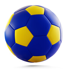 Fototapeta premium soccer ball as the color style of the EU the European Union as Europe