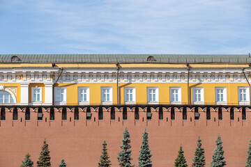 Red Square in the Russian capital, Moscow in summer