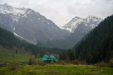 swiss mountain landscape