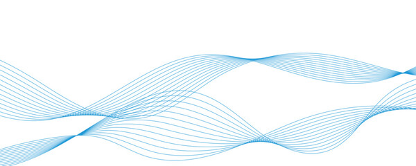 abstract blue wave background