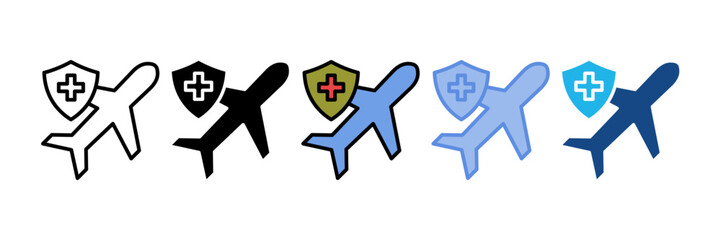 Travel Medical Icon Element For Design