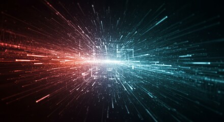 Fototapeta premium Abstract Technology Background
