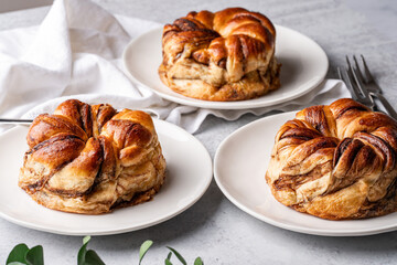 Individual Chocolate Babkas – Artisan Braided Sweet Breads
