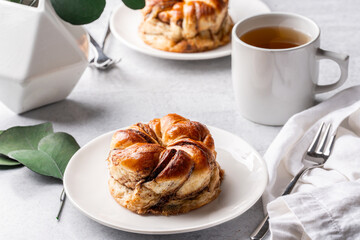 Individual Chocolate Babkas – Artisan Braided Sweet Breads