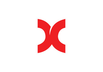 letter x logo design 