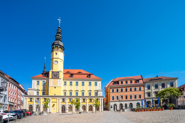 Obraz premium Marktplatz, Altstadt, Bautzen, Sachsen, Deutschland 