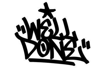 Graffiti tag text 