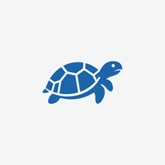 Download a minimal turtle logo vector featuring clean lines and a modern, simple design. Perfect for eco brands, nature-focused businesses, wellness products, and minimalist branding.