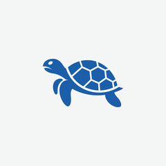 Download a minimal turtle logo vector featuring clean lines and a modern, simple design. Perfect for eco brands, nature-focused businesses, wellness products, and minimalist branding.