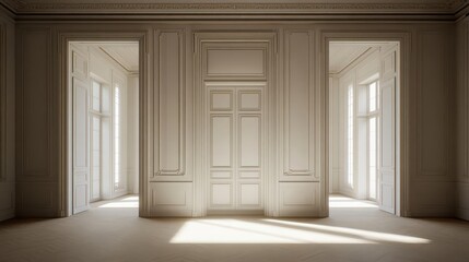 Sunlit Classic Room Interior Design