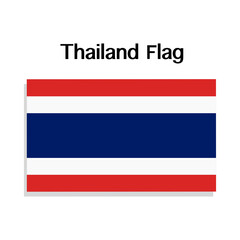 The National Thai flag is symbol of Thainess.