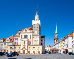 Altstadt, Löbau, Sachsen, Deutschland 