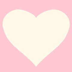 pink heart.