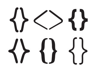 Set of Programming Brackets