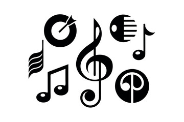 Fototapeta premium Musical Notes and Symbols