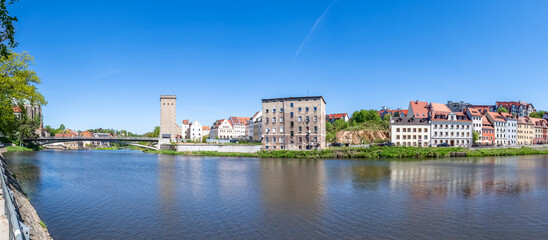Blick auf Zgorzelec, Polen 
