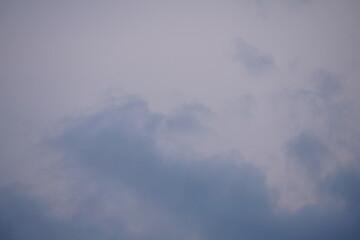 Cloudy Evening sky with soft decent colours