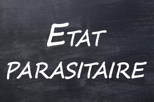 Etat parasitaire tableau noir