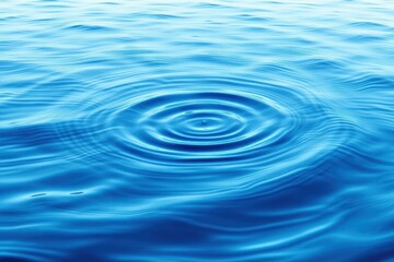 Rippling Water Surface with Shades of Blue