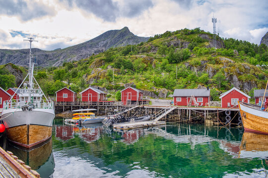 Ramberg is the administrative center of Flakstad Municipality in Nordland County, Norway. The village is located on the island of Flakstad&oslash;ya in the Lofoten archipelago..