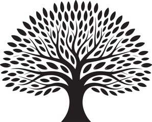 Obraz premium Roots of Strength, Branches of Hope, Leaves of Growth