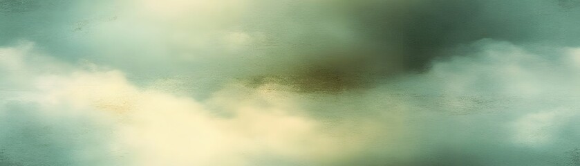 Soft, muted tones depict a hazy sky.