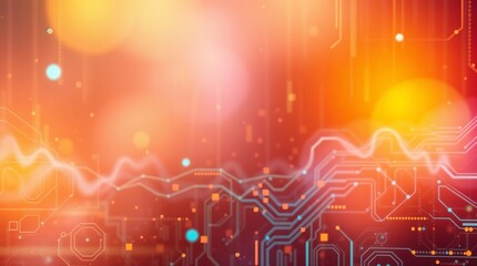 abstract futuristic data computer technology business background