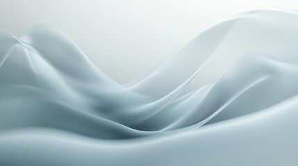 Fototapeta premium Fluid motion art studio setting digital minimalist design close-up view continuous loop concept