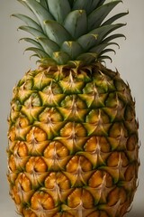 Fototapeta premium pineapple on white background