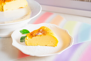 Fototapeta premium 手作りチーズケーキ